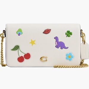 COACH Mila Leather Crossbody Bag